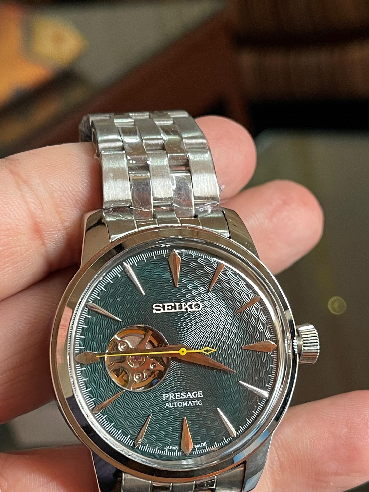 SEIKO PRESAGE OPEN HEART - SSA439J1