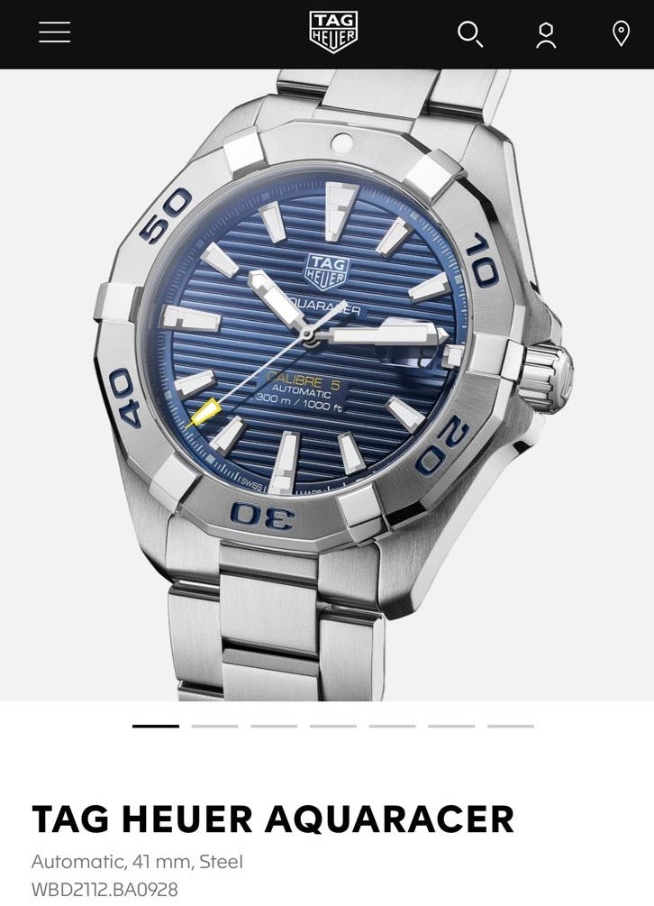 TAG HEUER AQUARACER - WBD2112.BA0928