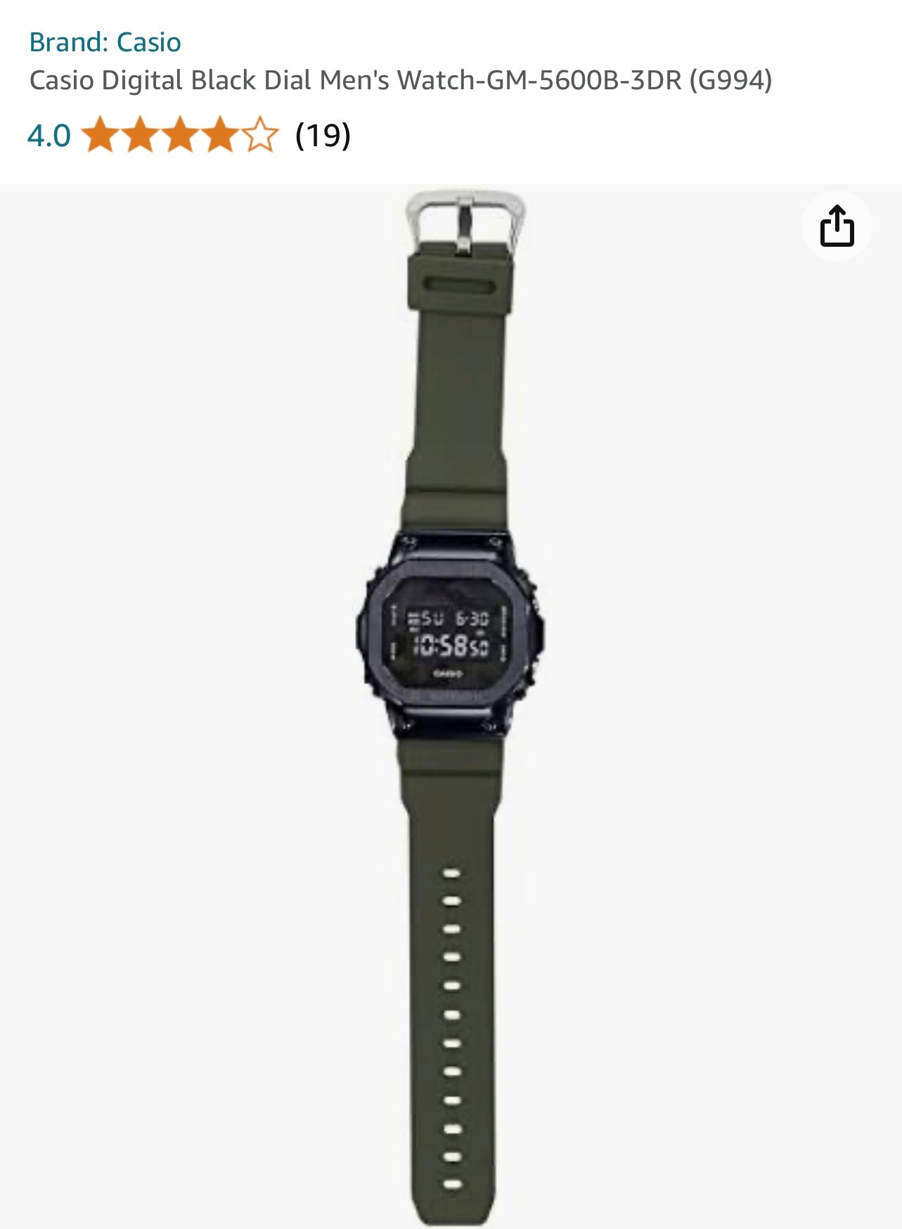 CASIO G-SHOCK - GM-5600B