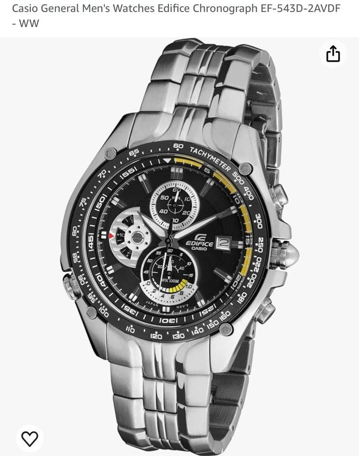 CASIO EDIFICE - EF-543D-2AVEF